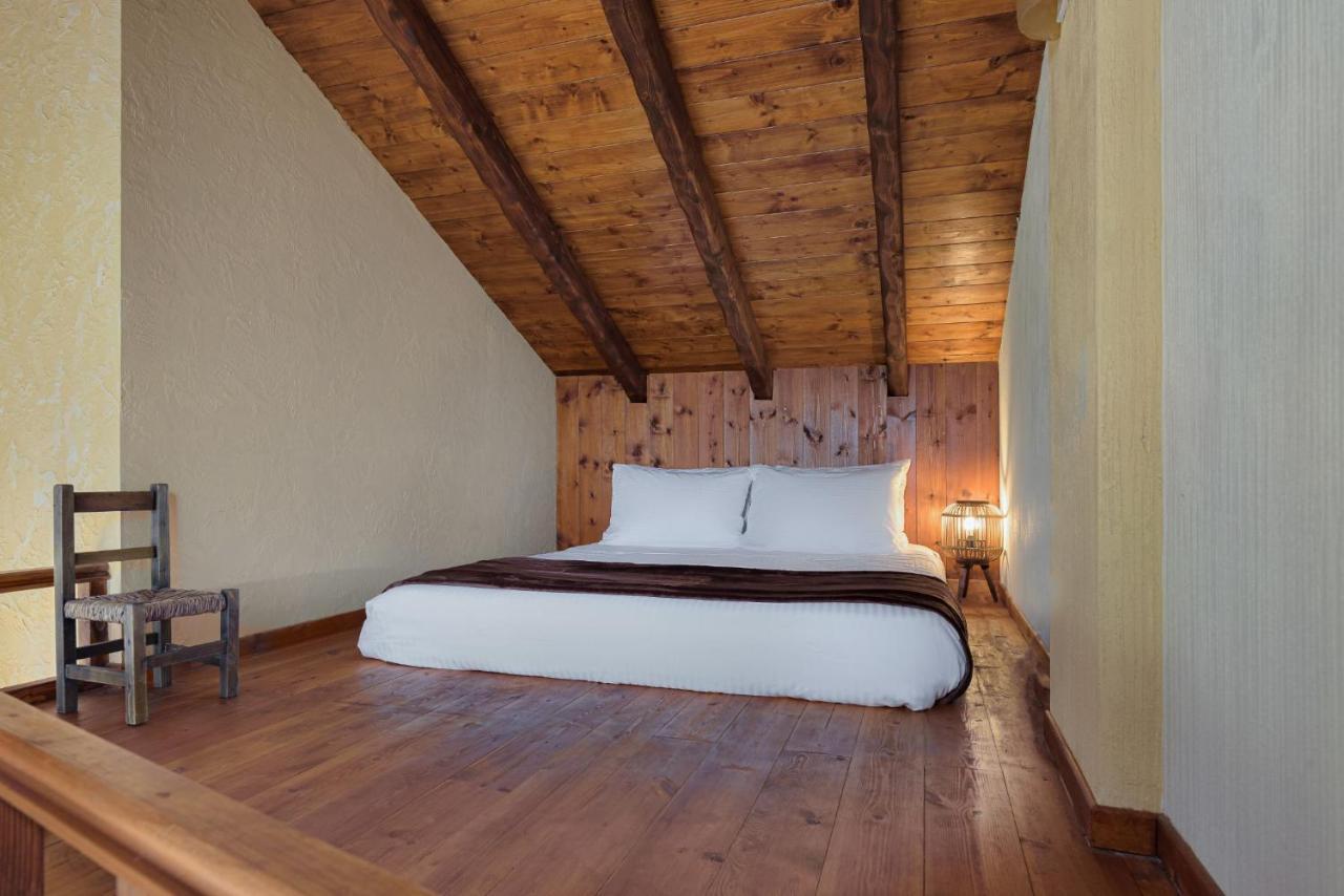 Parnassus Dreamwood Chalet Eptálofos المظهر الخارجي الصورة