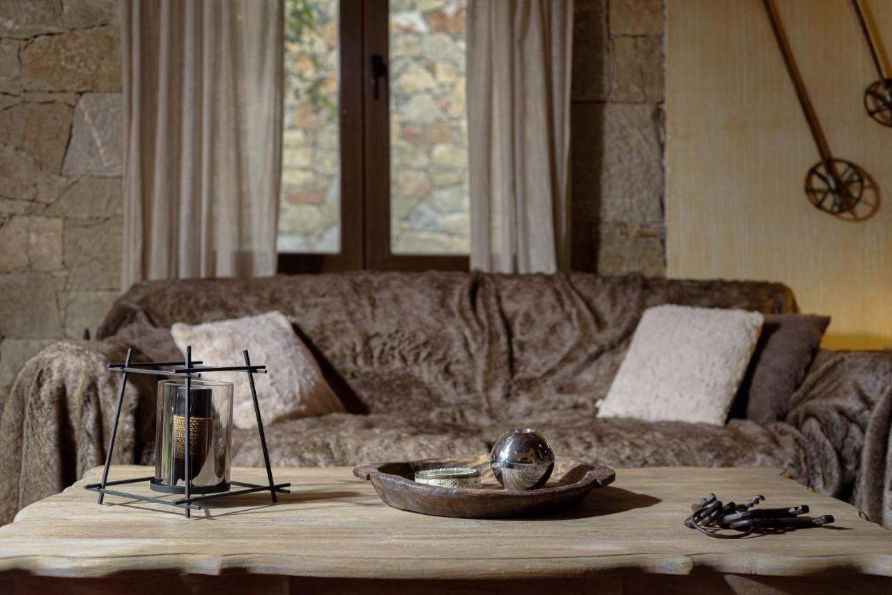 Parnassus Dreamwood Chalet Eptálofos المظهر الخارجي الصورة